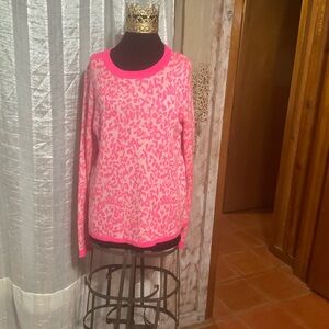 Lily Pulitzer Animal Print Sweater M
